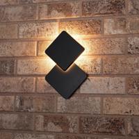 Buitenlamp met Lichtbron - Wandarmatuur - 1200lm 2700K - Grijs - thumbnail