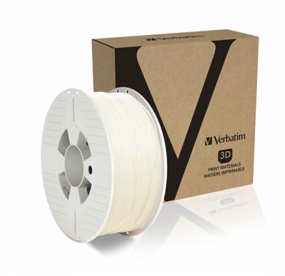 Verbatim 55028 55028 Filament ABS kunststof 1.75 mm 1000 g Natuur 1 stuk(s) Verbatim 55028 55028 Filament ABS kunststof 1.75 mm 1000 g Natuur 1 stuk(s)