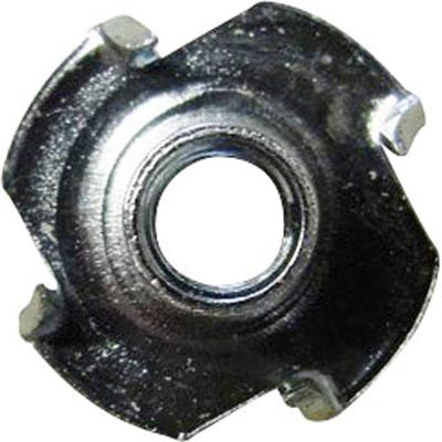 TOOLCRAFT 226769 Inslagmoeren M6 Staal 10 stuk(s)