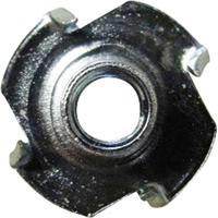 TOOLCRAFT 226769 Inslagmoeren M6 Staal 10 stuk(s) - thumbnail