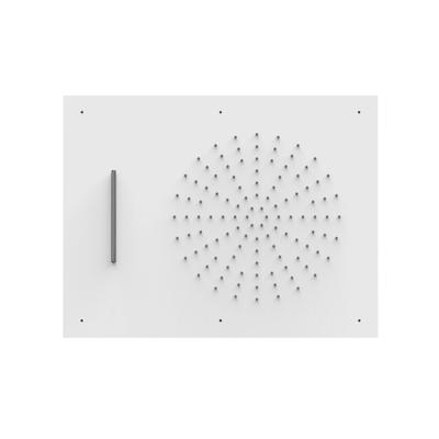 Hoofddouche Tres Plafond met Waterval 50x65 cm Mat Wit Tres Hoofddouche Tres Plafond met Waterval 50x65 cm Mat Wit Tres