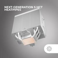 CPU-ventilator Mars Gaming MCPUX5W - thumbnail