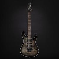 Ibanez KIKO10BP-TGB Transparent Gray Burst met gigbag - thumbnail