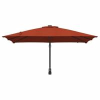 Tuinparasol Terracotta 248.5 x 247.5 x 160 cm Stof - thumbnail