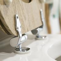 Tiger Toiletzitting Scaffold Softclose Hout Steigerhout - thumbnail
