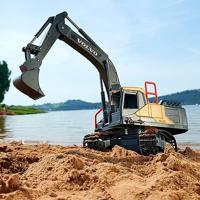 Dickie Toys 203729018 RC Volvo Mining Excavator RC functiemodel Elektro Bouwvoertuig Met lichteffect, Met geluidsfunctie - thumbnail