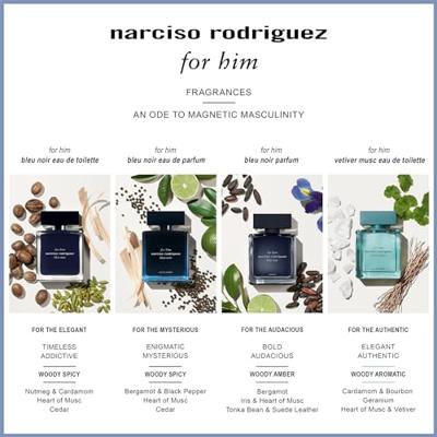 Narciso Rodriguez For Him Vetiver Musc Eau de Toilette Spray 50 ml - thumbnail
