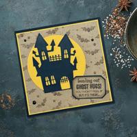 Vaessen Creative • snijmallen spookhuis 7x9,5cm - thumbnail