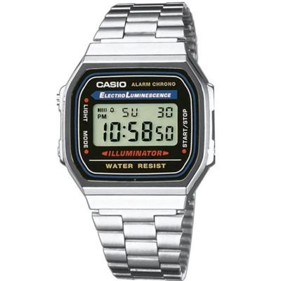 Casio A-168WA1W Unisex Horloge 33mm 3ATM