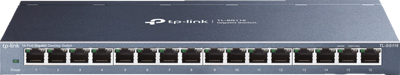 TP-Link TL-SG116 16-Port Gigabit Desktop Switch Switch Zwart - thumbnail