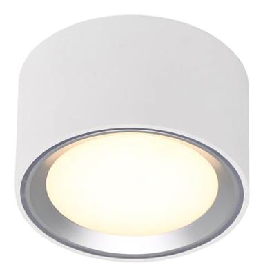 Nordlux Witte spot met metalen ringFallon 6cm x Ø 10cm - 47540132