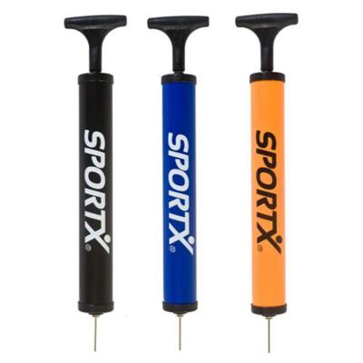 SportX balpomp met verloopstukje en metalen naald 30 cm