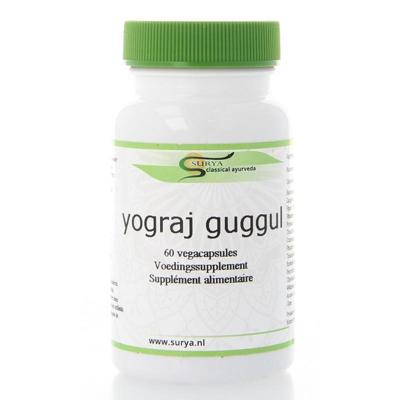 Surya Yograj gugul 60 Vegetarische capsules Surya Yograj gugul 60 Vegetarische capsules