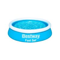 Bestway Opblaasbaar Zwembad Volwassene Ring 183x51 cm Tuin 57392 - thumbnail