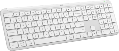 Logitech K950 Signature Slim toetsenbord Draadloos Wit