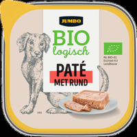 Jumbo Biologisch Pate met Rund 150 g - thumbnail
