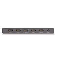 HDMI Splitter 4K - Marmitek Split 614 UHD 2.0-1 in / 4 UIT - Storingsvrije Metalen Behuizing - 4K60 (4:4:4) - 3D - Ultra HD - 3840 x 2160 / 60Hz - HDCP 2.2 - Sluit één Bron Aan Op Meerdere Schermen, antraciet - thumbnail