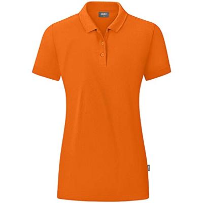 JAKO C6320D Polo Organic Dames - Oranje - 42