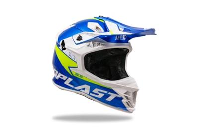 UFO PLAST crosshelm "intrepid helmet interpid m blue/yellow