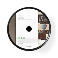 Nedis Coaxkabel op Haspel | Coax 12 | ECA | 100 m | Wit | 1 stuks - CSBR4020WT1000 CSBR4020WT1000 - thumbnail