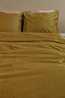 At Home At Home by BeddingHouse Cosy Corduroy Dekbedovertrek Oker 60 x 70 cm - thumbnail