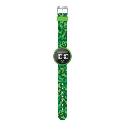 Accutime Minecraft LED Horloge Rond