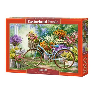 Castorland legpuzzel the flower mart, 1000st.