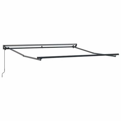 VidaXL Zijde frame antraciet 3 x 2,5 m poedercoating staal VidaXL Zijde frame antraciet 3 x 2,5 m poedercoating staal