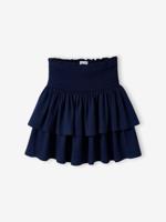 Jersey rok short voor meisjes marineblauw - thumbnail