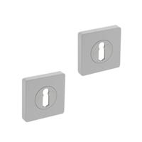 Intersteel sleutelrozetten vierkant 55x55x10mm - wit - thumbnail