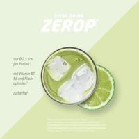Low Carb Vital Drink 1000ml Green Tea Lime - thumbnail