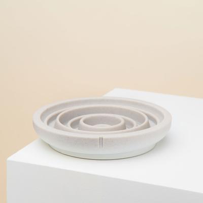 pino Hondenvoerbak Slow Feeder, grijs, Maat: S