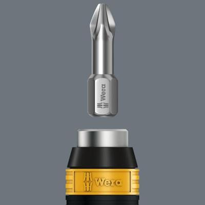 Wera 816 R Bits-Handhouder ESD, Niet-Magnetisch, 1/4 duim x 119 mm - 1 stuk(s) - 05051464001 - thumbnail