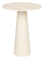 ZILT Ronde Bijzettafel 'Armanda' Keramiek, 52cm hoog - thumbnail