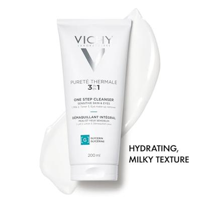 Vichy Pureté Thermale 3in1 One Step Cleanser Sensitive Skin & Eyes - thumbnail