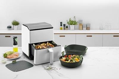 Lékué airfryer mandje L