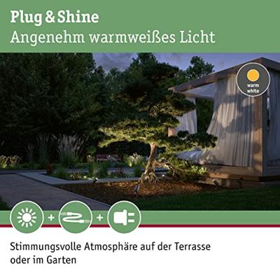 Paulmann 94368 Verlichtingssysteem Plug&Shine Warmwit Grijs