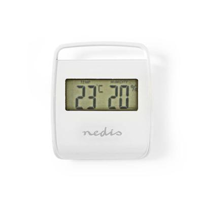 Nedis WEST100WT Thermometer Hygrometer Indoor White
