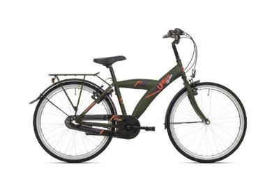 Bikefun Kinderfiets 26" bike fun urban - mat groen Bikefun Kinderfiets 26" bike fun urban - mat groen
