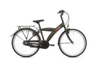 Bikefun Kinderfiets 26" bike fun urban - mat groen - thumbnail