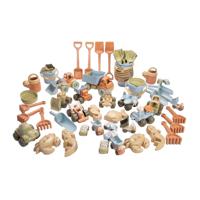 Dantoy zandspeelset met voertuigen, 62dlg. - thumbnail