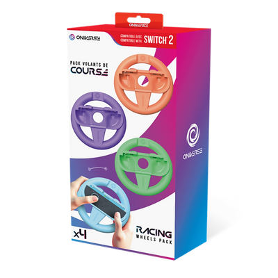 Oniverse Racing Wheel Nintendo Switch 2 Controllerhouder 4-Pack
