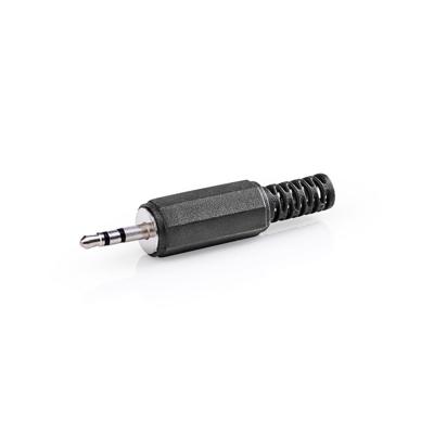 Jack-stereoconnector | 3,5 mm male | 25 stuks | Zwart