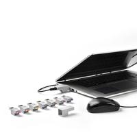 Smartkeeper LK03BK USB-kabelslot Zwart Zonder sleutel - thumbnail