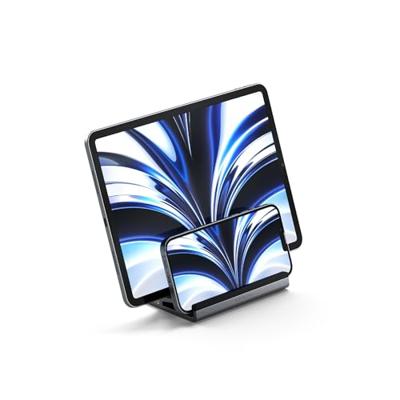 Satechi duo vertical iPad/MacBook stand - Space Gray