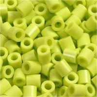 NABBI Strijkkralen, afm 5x5 mm, gatgrootte 2,5 mm, medium, lime green (32241), 6000 stuk/ 1 doos - thumbnail
