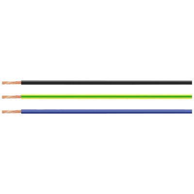HELU 52812-3500 Enkele ader H05Z-K 1 x 0.50 mm² Bruin 3500 m
