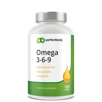 Omega 3-6-9 softgels - Essentiële vetzuren - Ondersteunt hart en cholesterol - PerfectBody - thumbnail