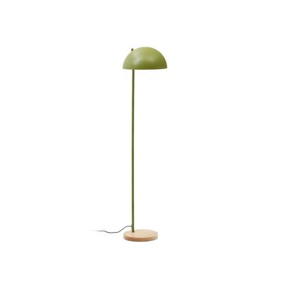 Kave Home Vloerlamp 'Catlar' Essenhout en metaal, kleur Groen Kave Home Vloerlamp 'Catlar' Essenhout en metaal, kleur Groen