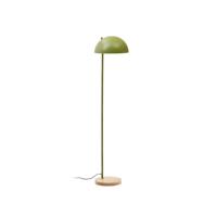 Kave Home Vloerlamp 'Catlar' Essenhout en metaal, kleur Groen - thumbnail
